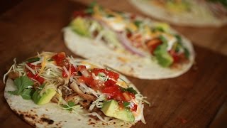 Chicken Tacos Recipe [upl. by Erlewine]