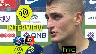 Interview de fin de match  Paris SaintGermain  Stade Rennais FC 40 [upl. by Raine]