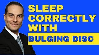 Learn How To Sleep Correctly With Bulging Disc  DO THIS TO ALLEVIATE PAIN  Dr Walter Salubro [upl. by Eelsha519]