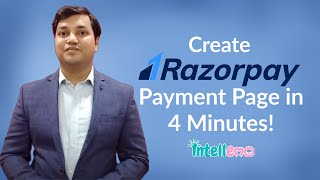 Razorpay  Create a Payments Page in 4 minutes  Intellemo [upl. by Kleeman]