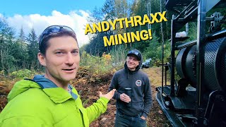 Road Trip to Visit a Small Scale Placer Gold Miner part 02 [upl. by Haily302]