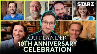 Outlander  10th Anniversary Celebration Hosted by Josh Horowitz  STARZ [upl. by Anola243]