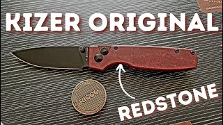 KIZER REDSTONE ORIGINAL REVIEW RICHLITE SCALES [upl. by Ttej]