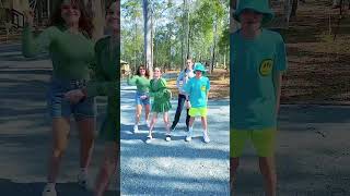 4 Teenagers dancing in the Australian bush campsite norrisnuts [upl. by Eerak706]