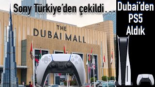 Sony Türkiye’den çekildi Gidip Dubai’den Sony Playstation 5 aldık Yurtdışından almak mantıklı mı [upl. by Ahsyle]