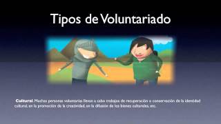 Tipos de Voluntariado [upl. by Eicarg124]