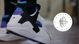 Nike Air Flight Huarache Review amp on Feet [upl. by Pauly949]