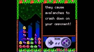 Kirbys Avalanche Intro SNES Introduction [upl. by Cecilia]