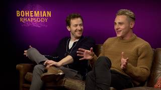 Real Talk mit Gwilym Lee als Brian May  Bohemian Rhapsody [upl. by Hairahcez]