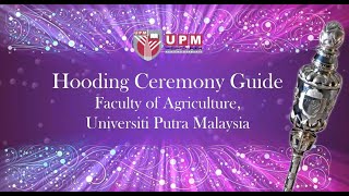 PhDs Hooding Ceremony Guide [upl. by Tavey992]