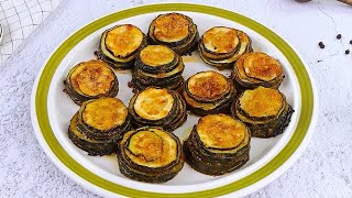 Zucchini stacks a delicious and quick side dish [upl. by Nemzzaj]