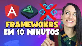 Explicando FRAMEWORKS em 10 minutos Programação para Iniciantes [upl. by Un992]