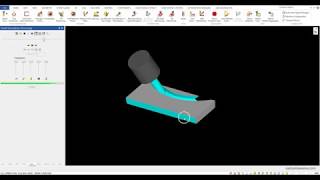 Alphacam 5 axis Contour Machining [upl. by Teriann426]