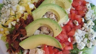 COBB SALAD  How to make CLASSIC COBB SALAD Recipe [upl. by Yenreit374]