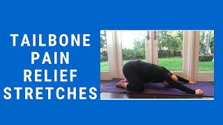 Tailbone Pain Relief Stretches [upl. by Ydnerb]