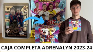 ABRO UNA CAJA DE 50 SOBRES DE ADRENALYN XL 202324 Y ME SALE MESSI MEMORY BALÓN DE ORO [upl. by Alac]