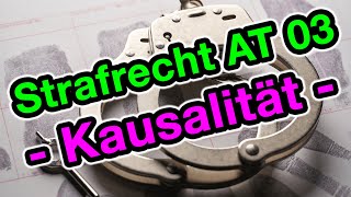 Strafrecht AT 03  Die Kausalität Äquivalenztheorie [upl. by Chubb513]