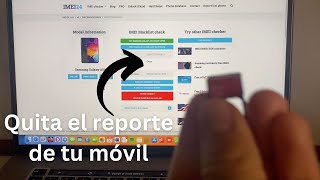 Desbloquear IMEI Reportado Funciona 100 Online [upl. by Ytissac]