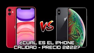 iPhone Xs vs iPhone 11 en 2022  ¿CUAL COMPRAR [upl. by Noteloc]