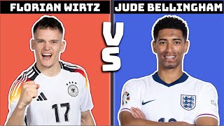 Wirtz vs Bellingham The Future of Midfield Showdown [upl. by Gaultiero556]