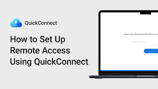 How to Set Up Remote Access Using QuickConnect  Synology [upl. by Rupert]