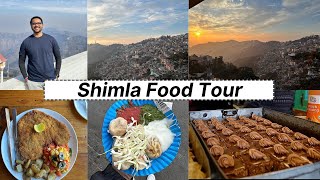 Shimla Food Tour  Trishool Bakers Simla Times Indian coffee house and more [upl. by Ahsetal64]