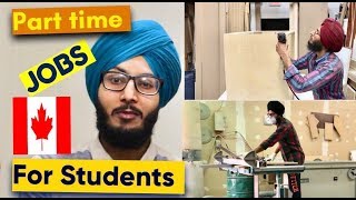 My Part time JOBS experience  part time jobs for students ਪੰਜਾਬੀ [upl. by Noll]