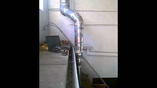 Exploding Pool Heater Vent WAIT FOR IT [upl. by Rebel]