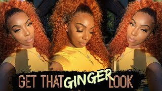 DIY Ginger Tutorial How I Dyed Ginger Copper Orange Color Alipress Klaiyi Hair KennySweets [upl. by Hera]