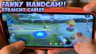 Fanny Handcam  Straight Cables  Freestyle  MLBB [upl. by Naivaj80]