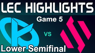 BDS vs KC Highlights Game 5 Lower Round Semifinal 2024 Team BDS vs Karmine Corp by Onivia [upl. by Finlay345]