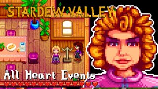 STARDEW VALLEY Pam Heart Events [upl. by Amarette]