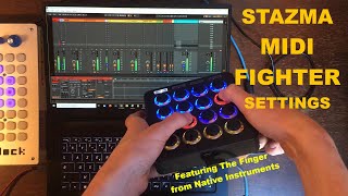 Stazma Live Setup Part3 Midi Fighter as master FX controller Stazma Ableton Tips amp Tricks [upl. by Emili]