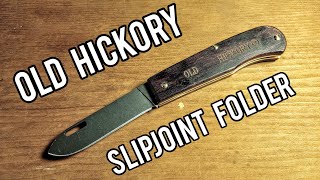 OLD HICKORY Slipjoint Folding Knife [upl. by Mureil]