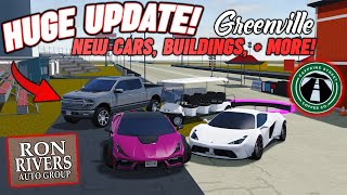 MONEY CODE DRAG STRIP NEW CARS amp MORE HUGE GREENVILLE UPDATE  ROBOX  Greenville [upl. by Anauqahs]