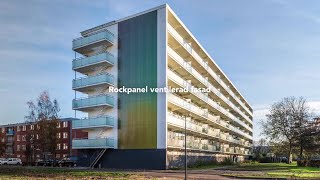 Rockpanel ventilerad fasad Underram i aluminium  SE [upl. by Anirtal]