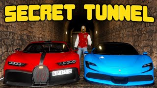 Fake Mechanic Steals Cars With Secret Tunnel  GTA5 RP [upl. by Gerhardine]