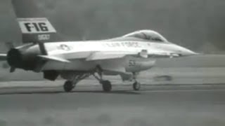 Demonstratie F16 opvolger van de Starfighter 1975 [upl. by Rivera]