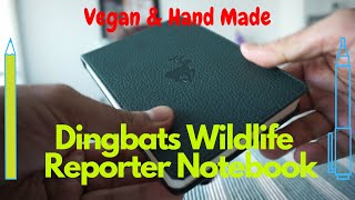 Dingbats Wildlife A6 Reporter Notebook  NonAffiliated Review [upl. by Hilarius]