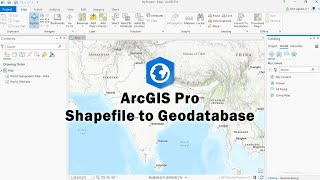 ArcGIS Pro Shapefile to Geodatabase [upl. by Hefter15]