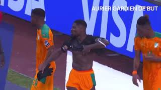 Serge Aurier gardien de but COTE D’IVOIRE vs SIERRA LEONE ●Can2022⚽ [upl. by Llemej366]