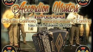 Chiquilla Cariñosa Instruccional Completo Acordeon De SOL Accordion Masters [upl. by Gewirtz900]