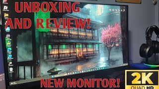 Best 1440p gaming monitor  Samsung Odyssey G51C 32quot gaming monitor [upl. by Macey]