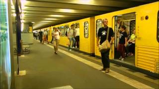 U Bahn Berlin Bahnhof Spittelmarkt U 2FULL HD [upl. by Orgalim]