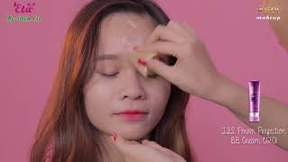 Review kem nền The Face Shop Power Perfection BB Cream cho da hỗn hợp 210k [upl. by Pierre]