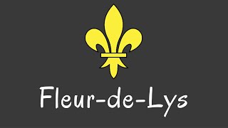 What is the French quotFleurdeLysquot or FleurdeLis and what does it represent [upl. by Neyut47]