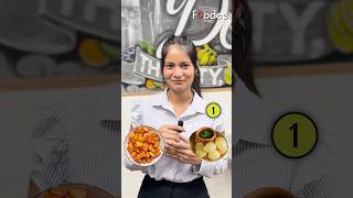 The ultimate Fun amp Food challenge with the iconic street food dishes of India  golgappe noodles [upl. by Scales]