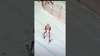 Yannick Bertrand hits gate and screams in pure agony balls skiing skier harrycaray sports [upl. by Marutani207]