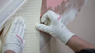 How to Install Lincrusta Dado Panels on a Staircase [upl. by Sihunn288]