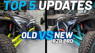 Top 5 Updates  Old VS New RZR Pro R SHOP TALK EP 49  Polaris Off Road Vehicles [upl. by Chrissy]